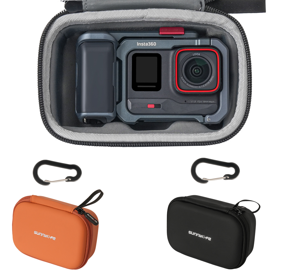 Camera Strap Leather - Para Insta360 Ace Pro 1/2: Suporte