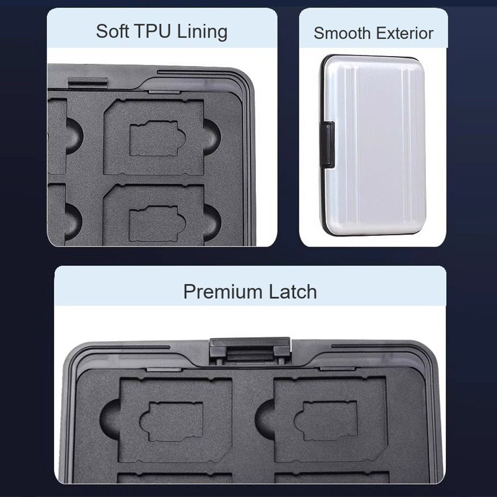 Memory Card Case - Estojo para cartões de memória com