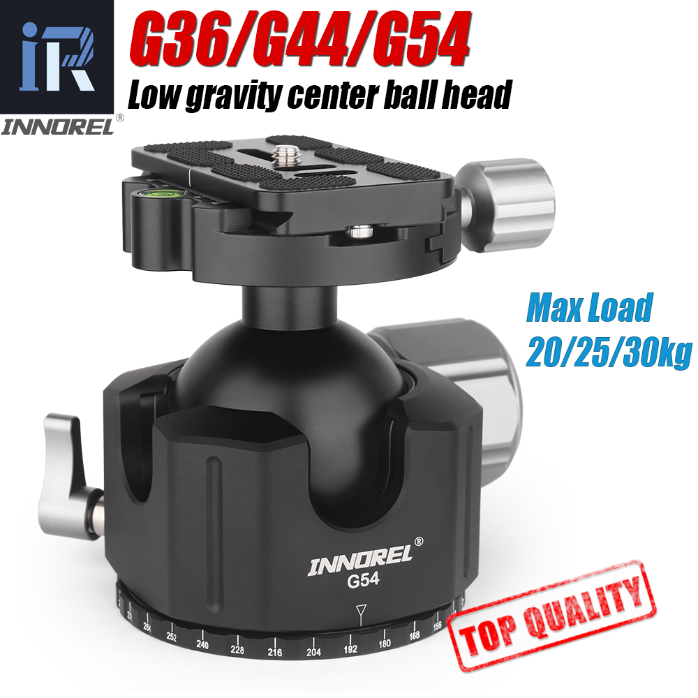 Fluid Head Tripod - INNOREL-Cabeça de tripé profissional, cabeça de