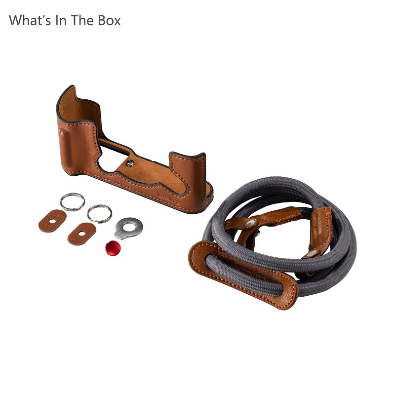 Camera Strap Leather - SmallRig 5670 Kit de Capa de