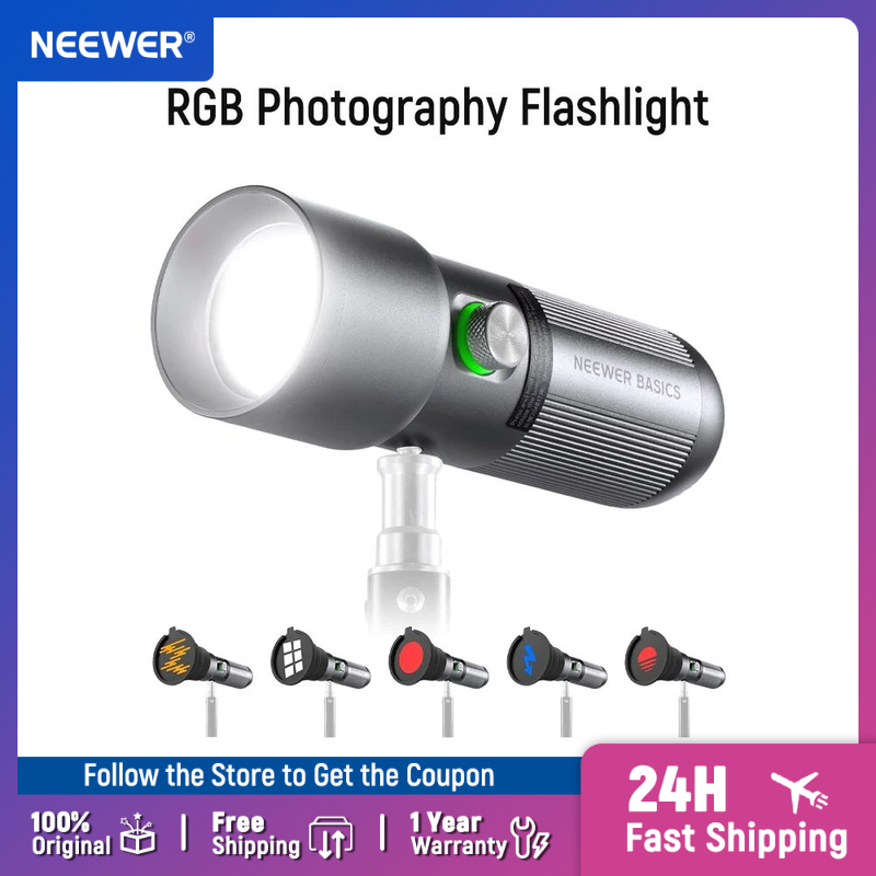 Photography Basic - Lanterna de Fotografia RGB NEEWER Basics,