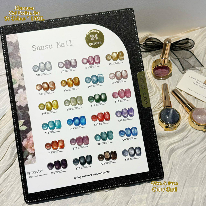 Color Checker Card - Esmalte em Gel para Unhas Sansu