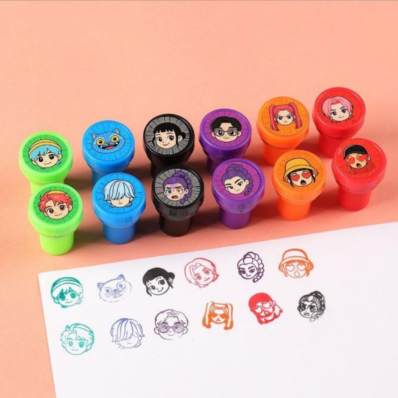 Photography Kit - Conjunto de 12 Carimbos de Anime