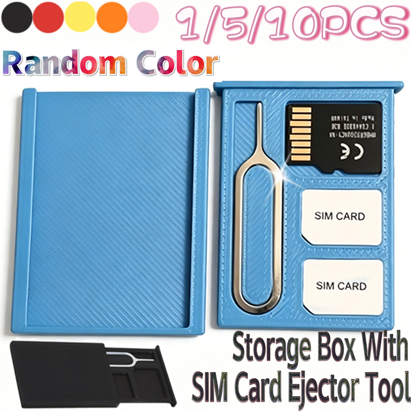Memory Card Case - Caixa Organizadora Portátil para Cartões de
