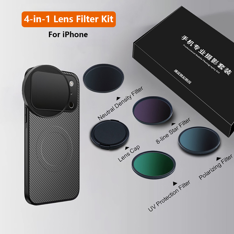 4 em 1 lente 58mm kit de filtr - Photography Kit avaliação e preço