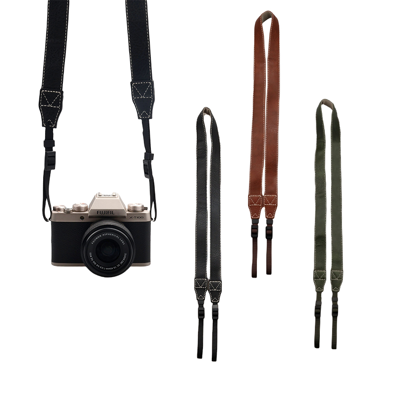 Universal ajustável vintage co - Camera Strap Leather avaliação e preço