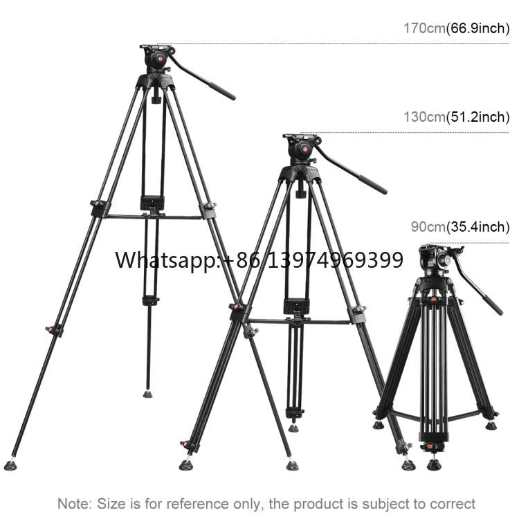 Tripé de Alumínio Puluz para C - Fluid Head Tripod avaliação e preço