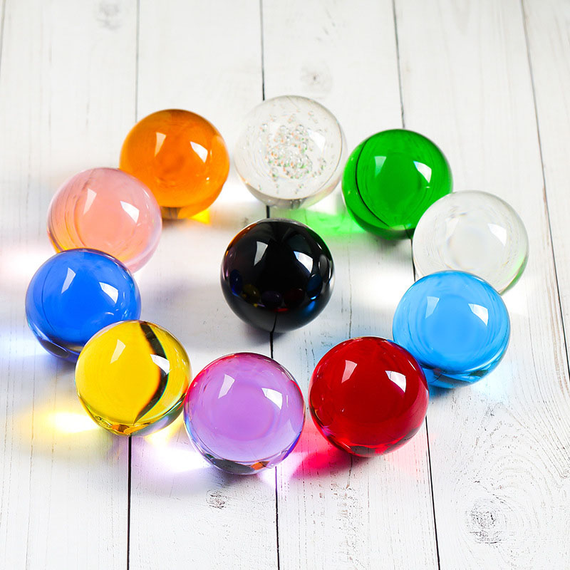 10 cores 30mm globo lustre len - Lens Ball Crystal avaliação e preço