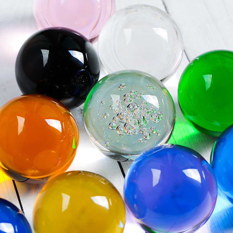 10 cores 30mm globo lustre len - Lens Ball Crystal avaliação e preço