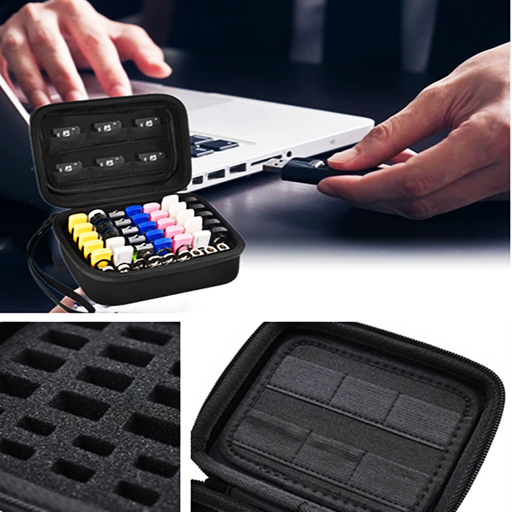 Estojo para Pen Drive USB, Org - Memory Card Case avaliação e preço