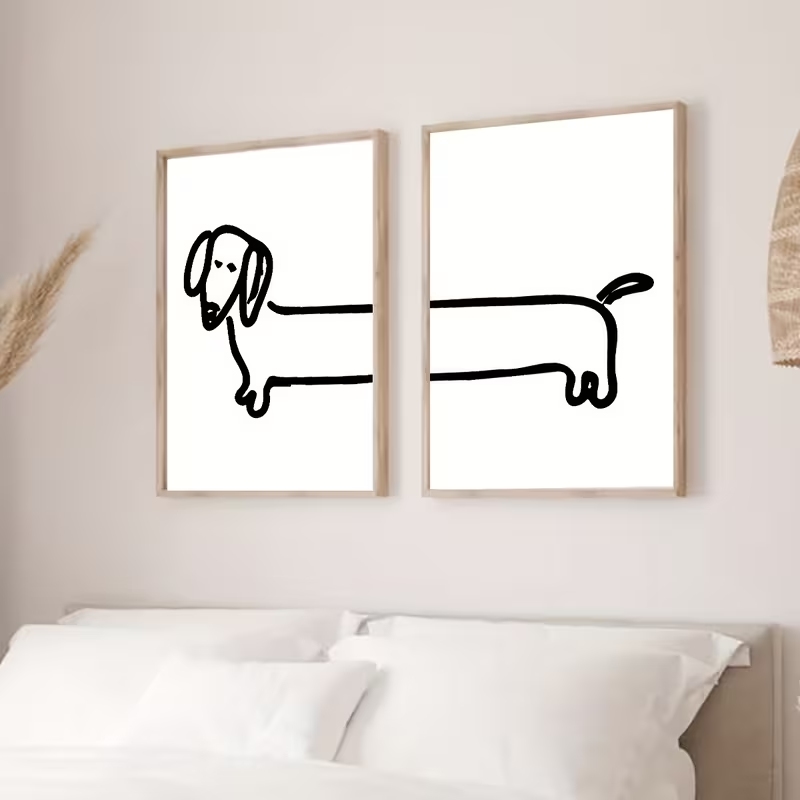 2 peças de arte moderna para p - Photography Interior avaliação e preço