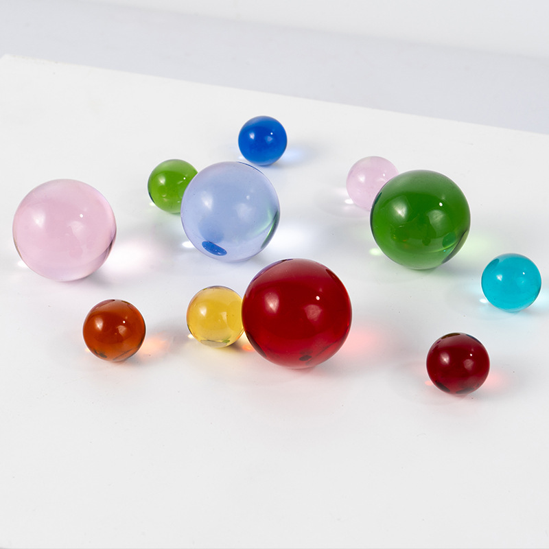 Esfera de cristal colorida E9  - Lens Ball Crystal avaliação e preço