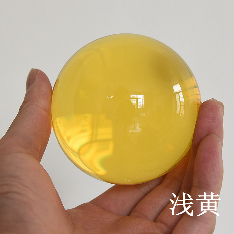 Esfera de cristal colorida E9  - Lens Ball Crystal avaliação e preço