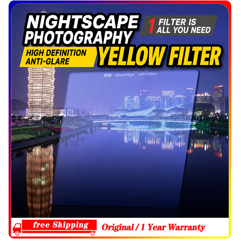 Filtro de noite natural quadra - Photography Yellow Filter avaliação e preço