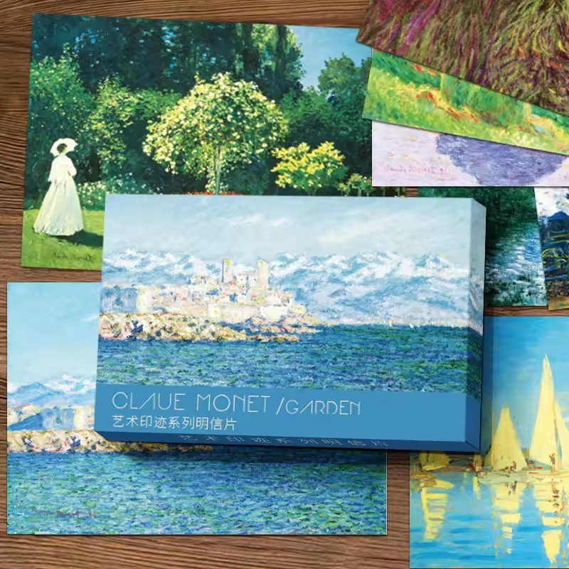 30 folhas/conjunto claude mone - Photography Kit avaliação e preço