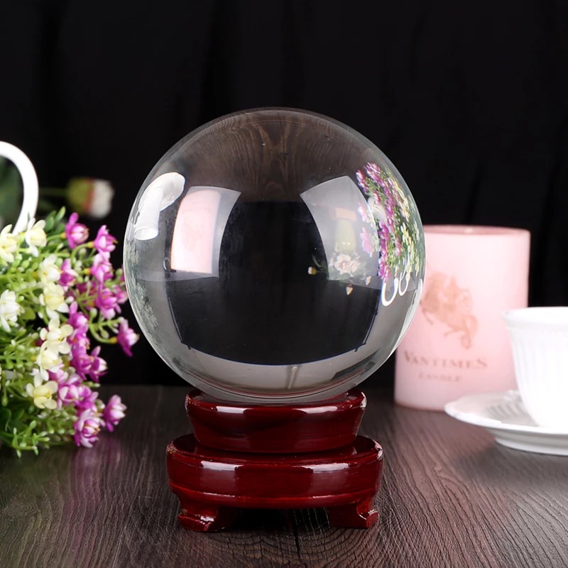 Magia asiática natural quartzo - Lens Ball Crystal avaliação e preço
