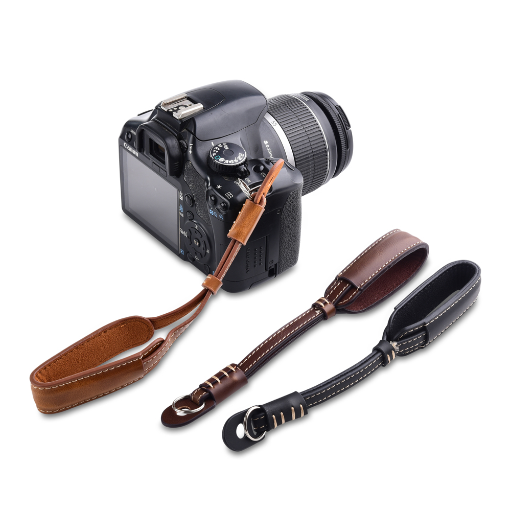 Câmera de couro aperto de mão  - Camera Strap Leather avaliação e preço