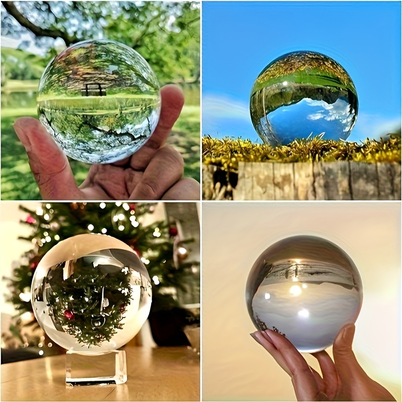 Lente transparente globo bola  - Lens Ball Crystal avaliação e preço