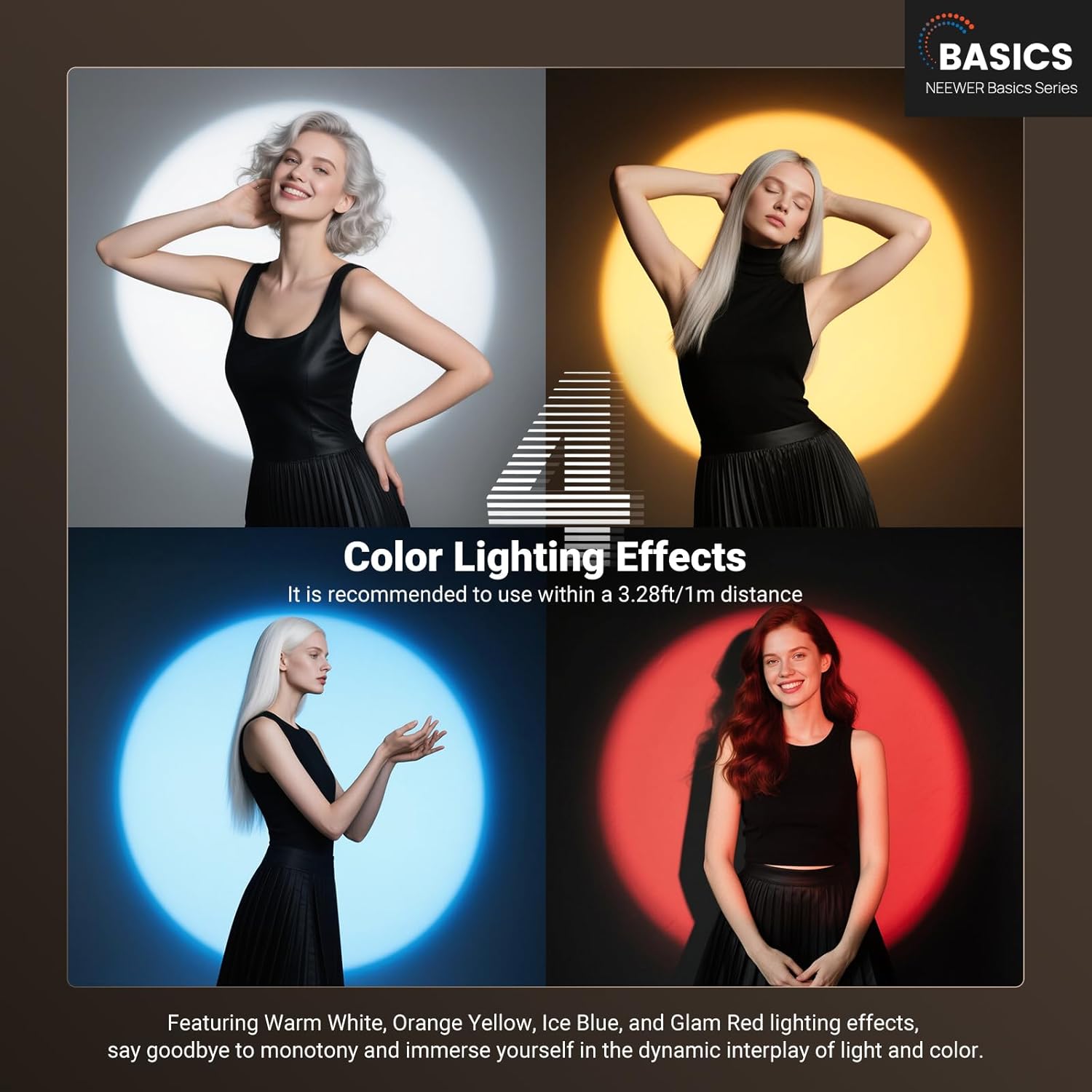 Lanterna de Fotografia RGB NEE - Photography Basic avaliação e preço