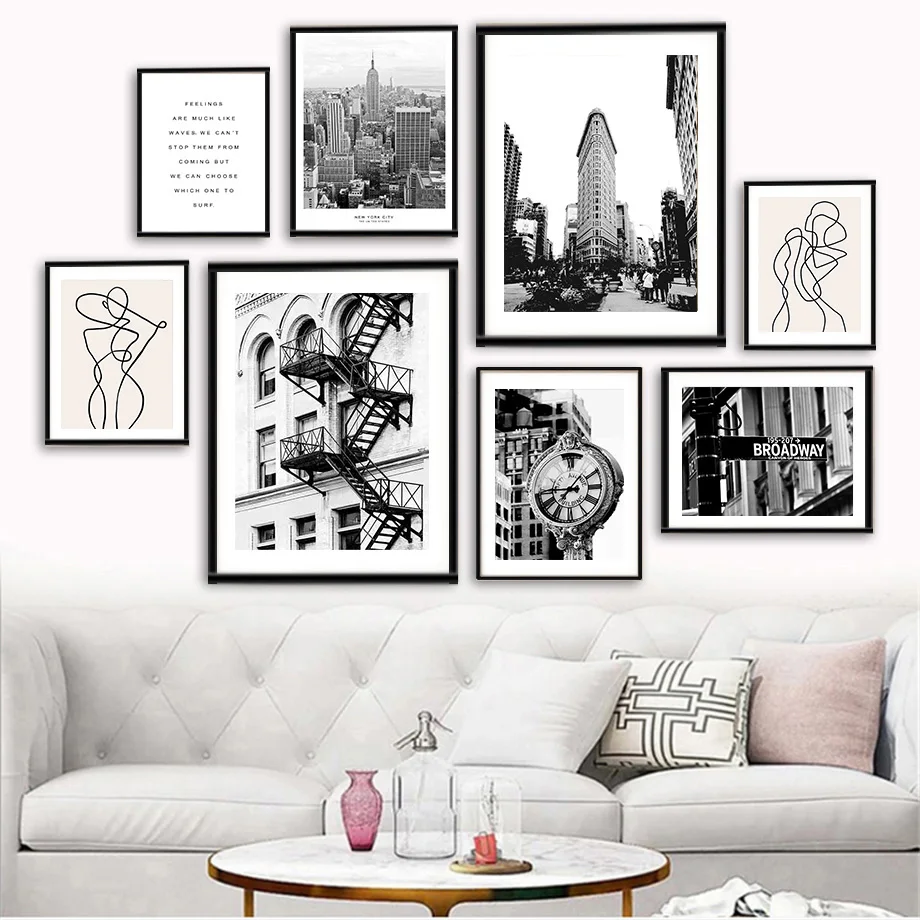 Moldura de Madeira Preta para  - Photography New York avaliação e preço