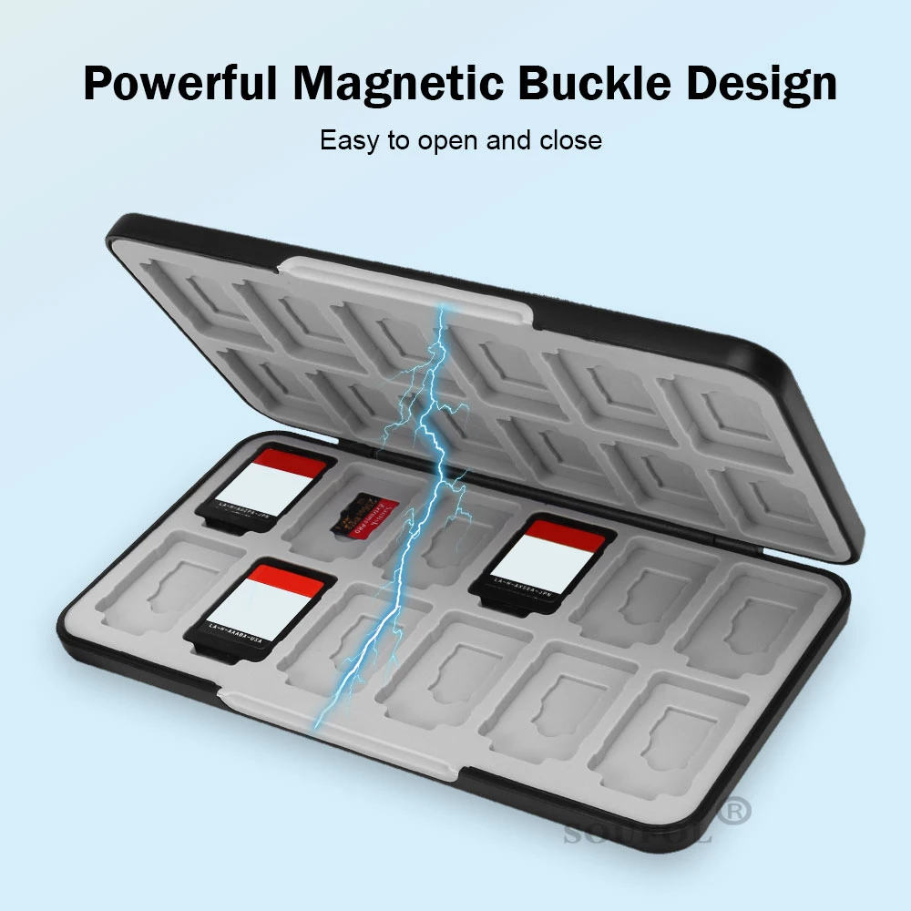 24 em 1 bonito caso de armazen - Memory Card Case avaliação e preço