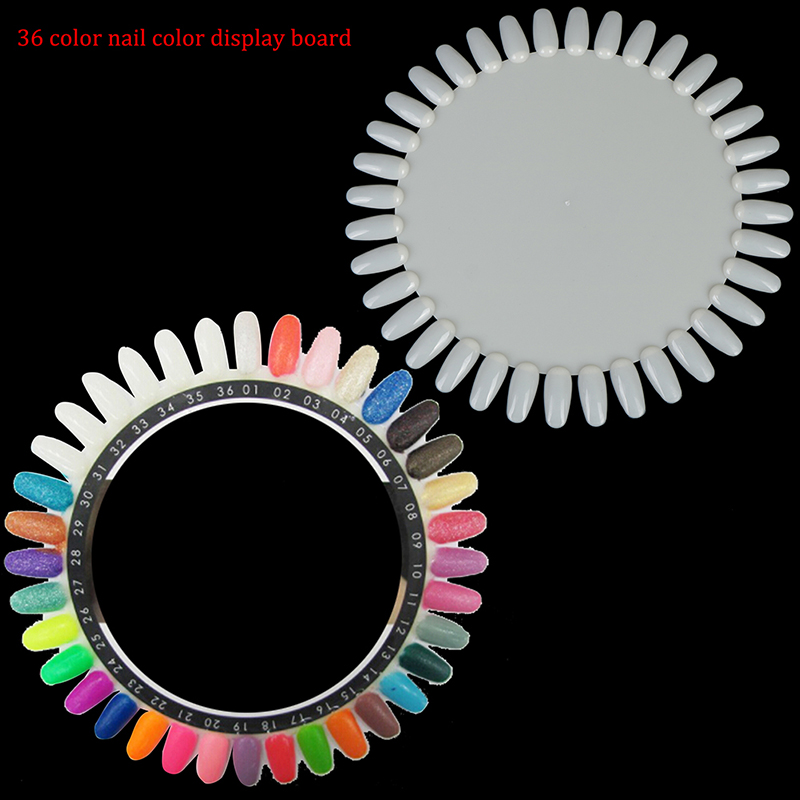 36 cores redondas esmalte gel  - Color Checker Card avaliação e preço