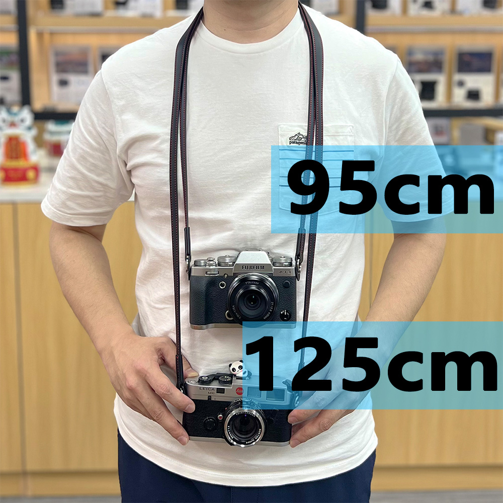 Alça de ombro de couro 95cm 12 - Camera Strap Leather avaliação e preço
